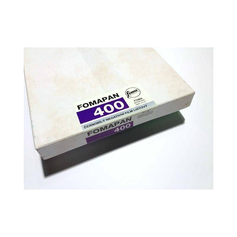 Plan film 400 ISO 8x10 ( 20x25 )