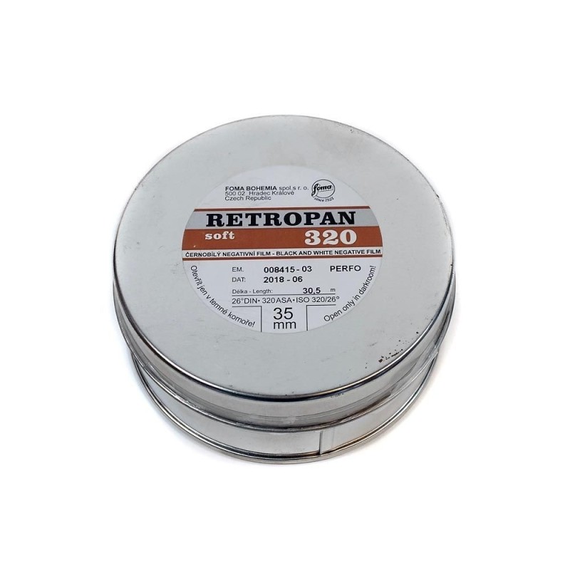 Retropan 320 35 MM x 30,50 m Retropan 320 35 MM x 30,50 m